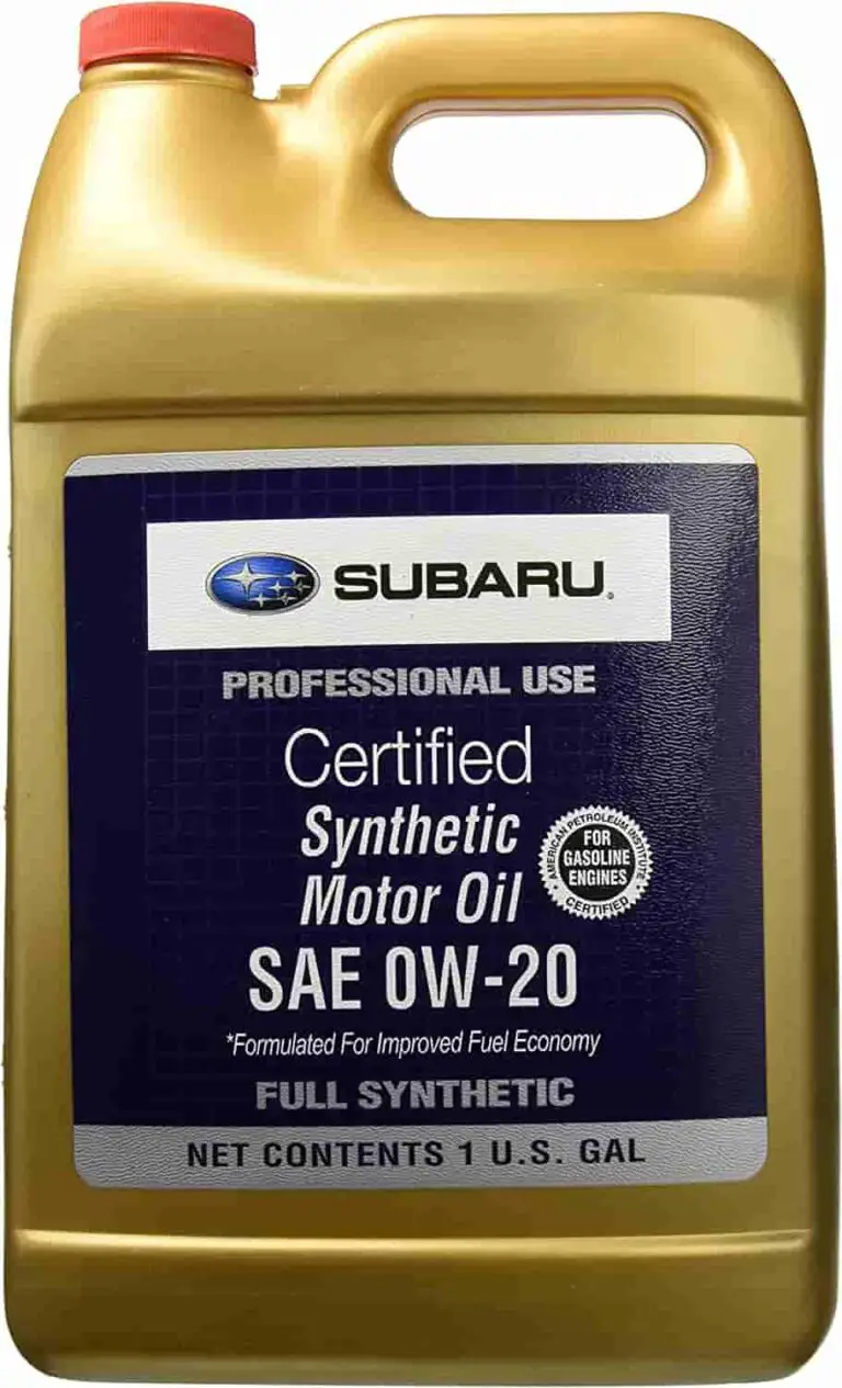 2020 Subaru Outback Oil Type and Capacities Auto Auxiliary